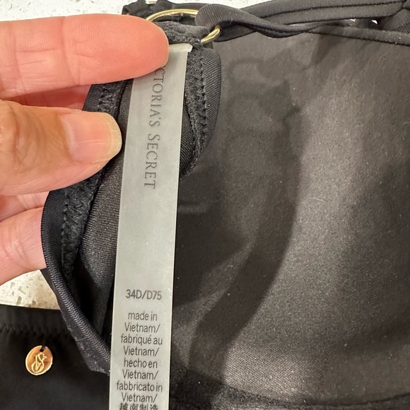 Victoria’s Secret chain bikini set 34D/large excellent Black Women's Swimwear - Picture 6 of 6